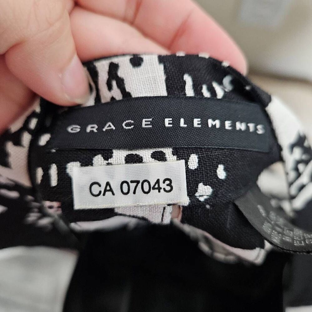 Grace Elements Linen Halter Blouse - image 7